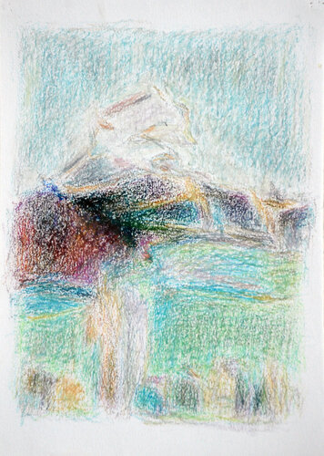 Monte Tobbio von Rachele De Dominicis, Malerei kaufen auf Singulart