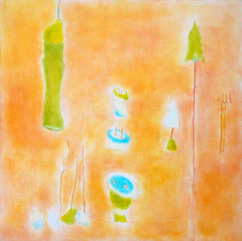 Totem 2 von Rachele De Dominicis, Malerei kaufen auf Singulart