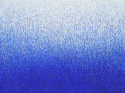 Ultramarin 11 von Friedhard Meyer, Malerei kaufen auf Singulart