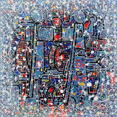 Rotarion di Friedhard Meyer, Pittura in vendita su Singulart