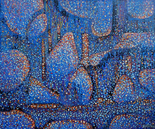 Blaue Stunde Friedhard Meyer