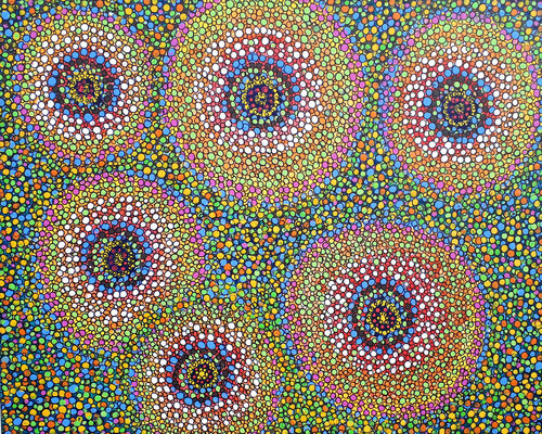 Agglomeration Kreisförmig by Friedhard Meyer, 絵画 for Sale on Singulart