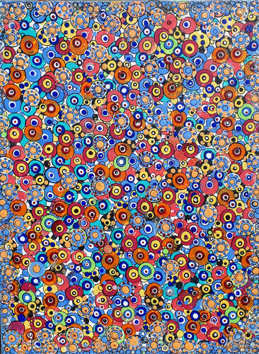 Makropoints 2 by Friedhard Meyer, 絵画 for Sale on Singulart