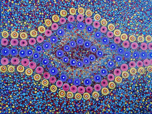 Makropoints 5 di Friedhard Meyer, Pittura in vendita su Singulart