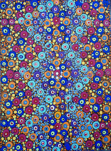 Makropoints 6 van Friedhard Meyer, Schilderij te koop op Singulart