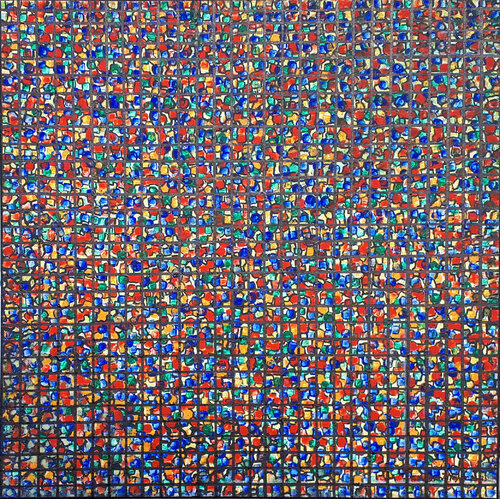 Agglomeration 1 di Friedhard Meyer, Pittura in vendita su Singulart