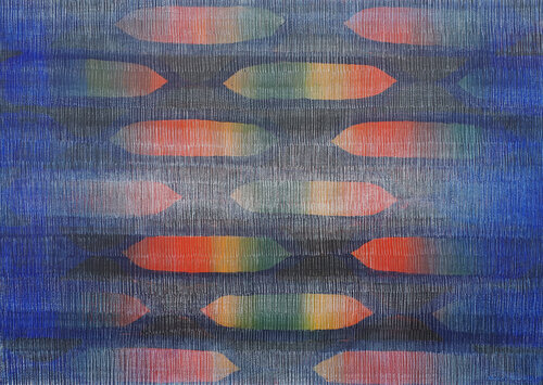 Crossing Colours de Friedhard Meyer, Pintura a la venta en Singulart