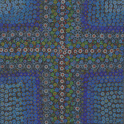 Kreuzung by Friedhard Meyer, Painting for Sale on Singulart