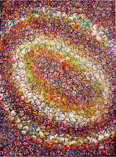 Golden Eye di Friedhard Meyer, Pittura in vendita su Singulart