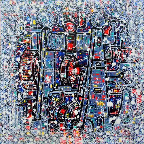 Rotarion di Friedhard Meyer, Pittura in vendita su Singulart