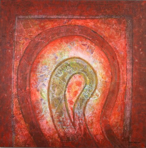 Omega by Friedhard Meyer, 絵画 for Sale on Singulart