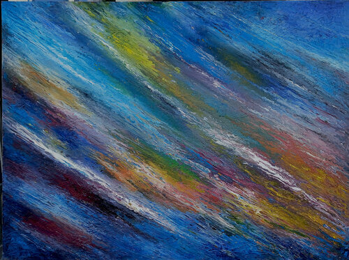 Verfließung 2 by Friedhard Meyer, Painting for Sale on Singulart