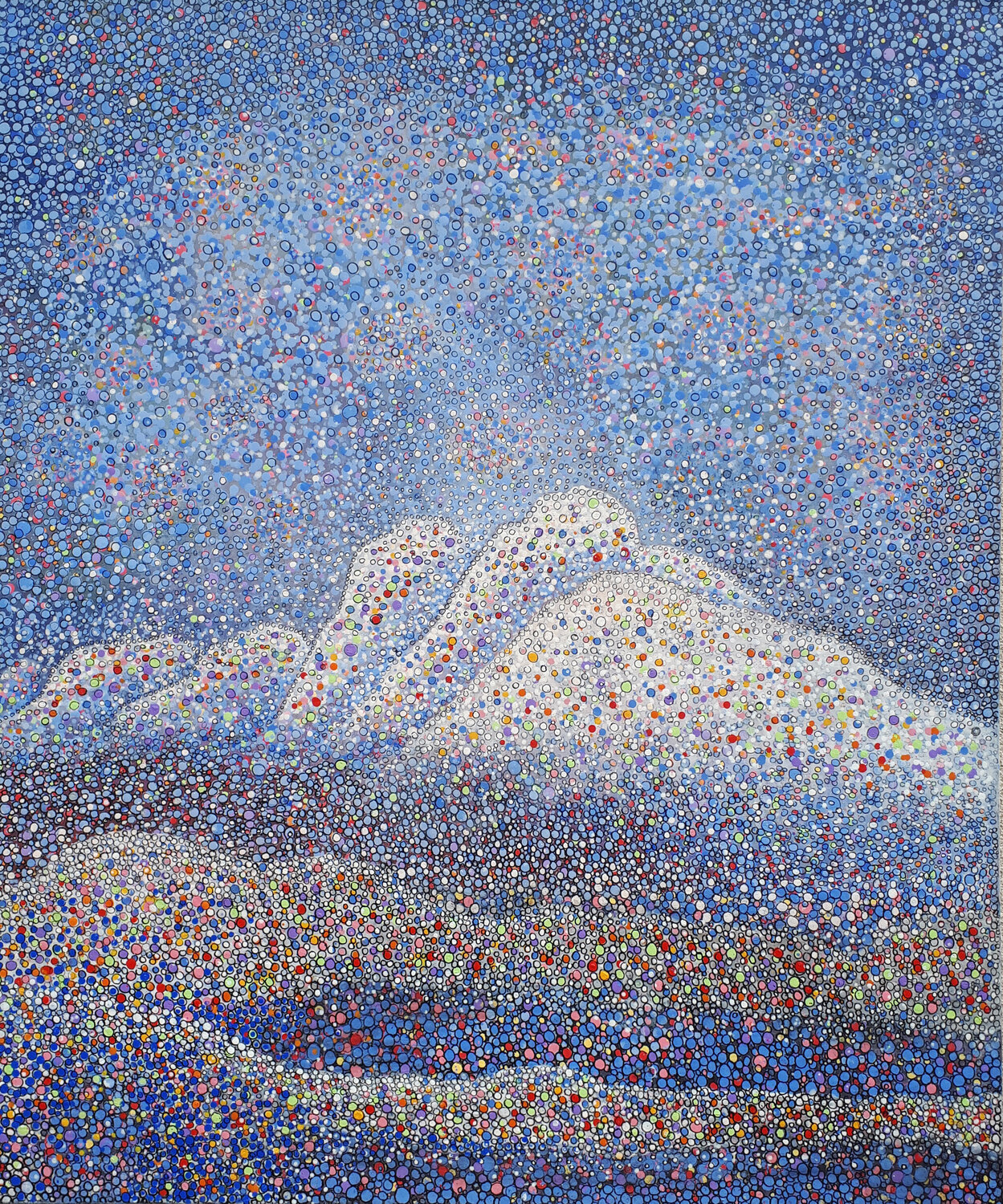 Weiße Berge Friedhard Meyer
