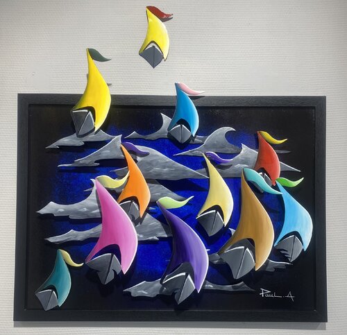 Régate van PAUL Alain, Schilderij te koop op Singulart