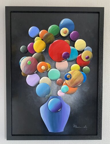 Floribulles di PAUL Alain, Pittura in vendita su Singulart