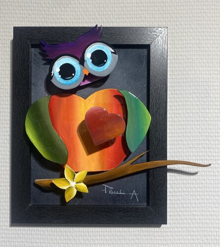 Coeur Perché van PAUL Alain, Schilderij te koop op Singulart