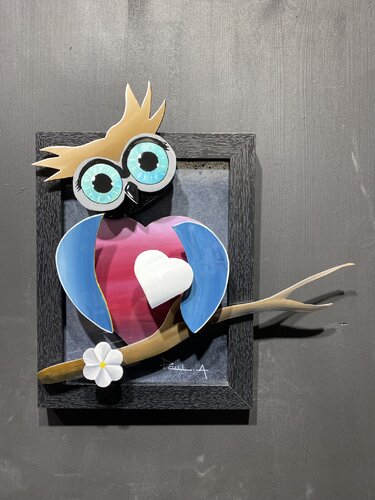 Coeur Perché III di PAUL Alain, Pittura in vendita su Singulart