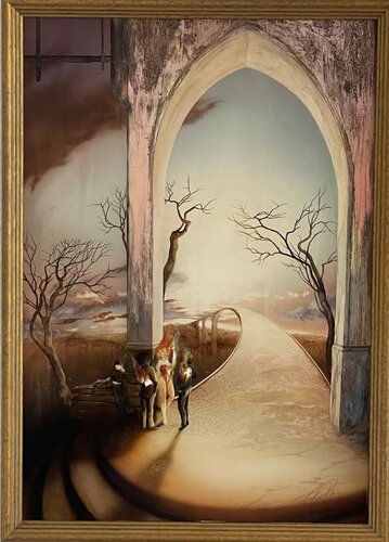 An der Brücke von Carl Röhrig, Malerei kaufen auf Singulart