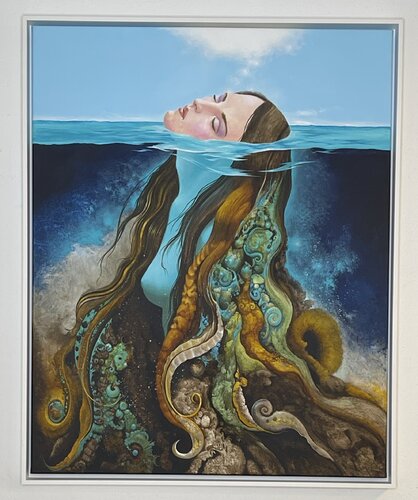 Erwachen aus meinen Träumen van Carl Röhrig, Schilderij te koop op Singulart