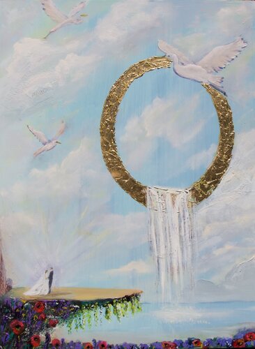 Love's Promise de Diana Jaffe, Pintura a la venta en Singulart