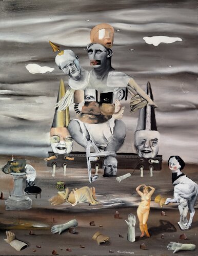 Desert Treasure van Tommy Knudson, Schilderij te koop op Singulart