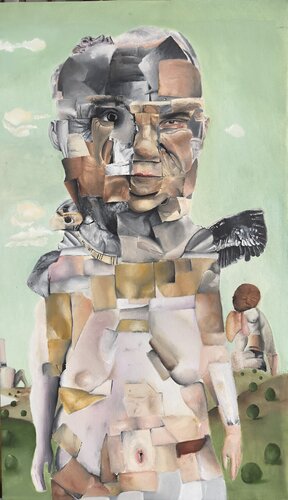The Transformation par Tommy Knudson, Peinture en vente sur Singulart