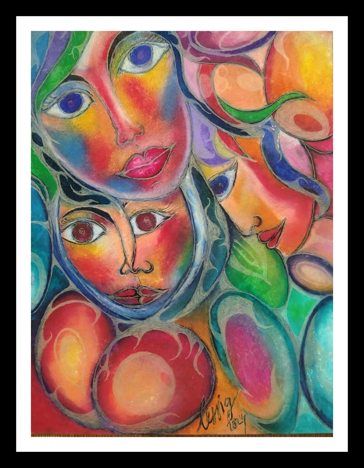 Dissoziation Sylvia Lessig Origineel schilderij te koop