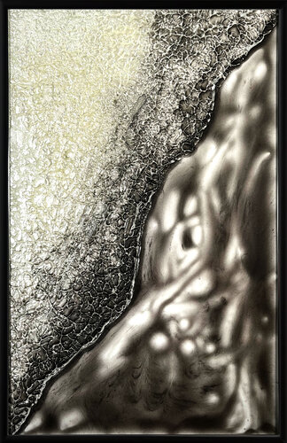 Frozen Divide ( Glaskunst ) von Carolin Zibulka, Andere Medien kaufen auf Singulart