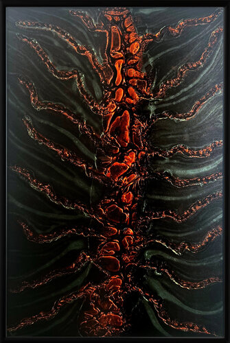 Metallic Forest ( Glaskunst ) von Carolin Zibulka, Andere Medien kaufen auf Singulart