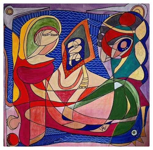 Erika van Carola Weber, Schilderij te koop op Singulart