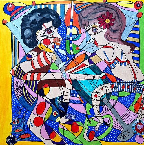 Der Sommer kommt van Carola Weber, Schilderij te koop op Singulart