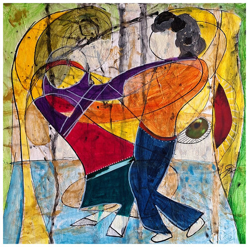 Intakt van Carola Weber, Schilderij te koop op Singulart