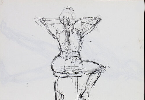 Sketch Nº1 by Natalia Basil, Drawing for Sale on Singulart
