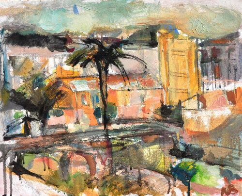 From my window van Natalia Basil, Schilderij te koop op Singulart