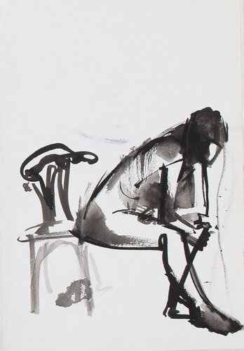 Model Nº3 van Natalia Basil, Tekening te koop op Singulart