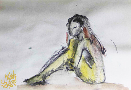 Model Nº9 di Natalia Basil, Altri media in vendita su Singulart