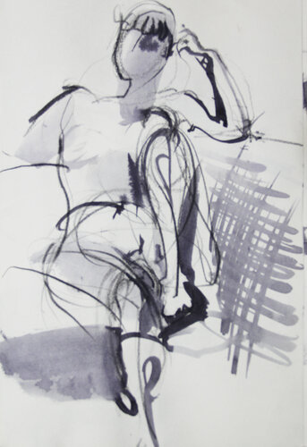 Sketch Nº15 de Natalia Basil, Dibujo a la venta en Singulart