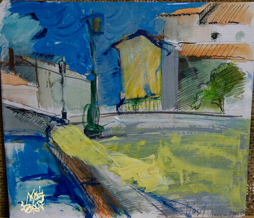 Venecia van Natalia Basil, Schilderij te koop op Singulart