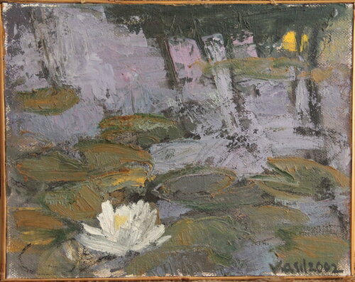 Water lily van Natalia Basil, Schilderij te koop op Singulart