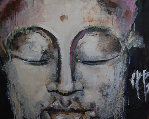 Buda_2 van Natalia Basil, Schilderij te koop op Singulart