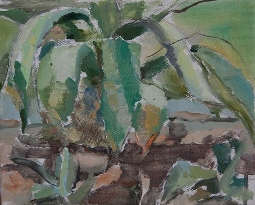 Agave_2 van Natalia Basil, Schilderij te koop op Singulart