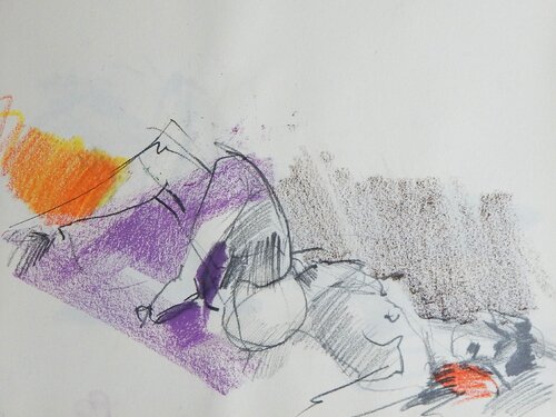 Erotic Model Nº2 van Natalia Basil, Tekening te koop op Singulart