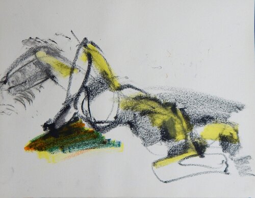 Erotic Model Nº3 van Natalia Basil, Tekening te koop op Singulart