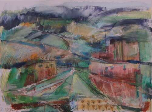 Caminos cruzados von Natalia Basil, Malerei kaufen auf Singulart