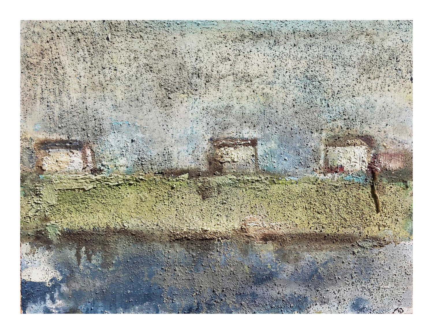 Houses in Albufera. Valencia, Spain Natalia Vasil Originalgemälde zu verkaufen