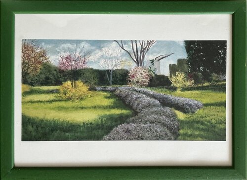 Via della lavanda by Federica Marini, Painting for Sale on Singulart