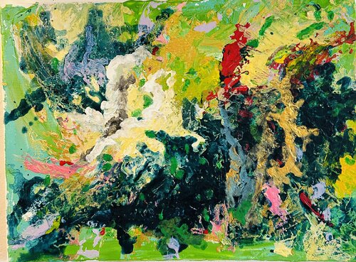 Éclat lumière — series N*6 de Tsia Tskhovrebashvili, Pintura a la venta en Singulart