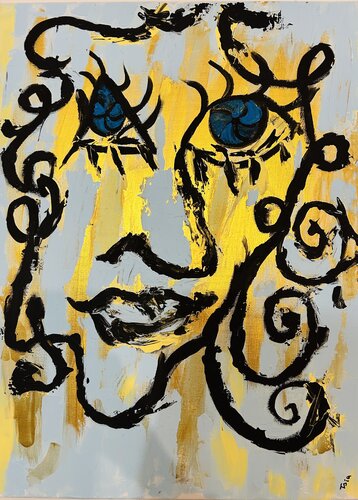 Inner Survival di Tsia Tskhovrebashvili, Pittura in vendita su Singulart