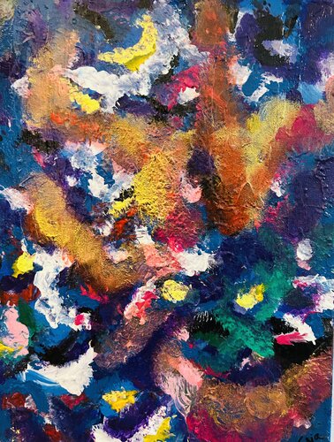 Controlled Chaos von Tsia Tskhovrebashvili, Malerei kaufen auf Singulart