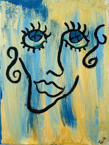The Marseillais 01.26 by Tsia Tskhovrebashvili, Painting for Sale on Singulart